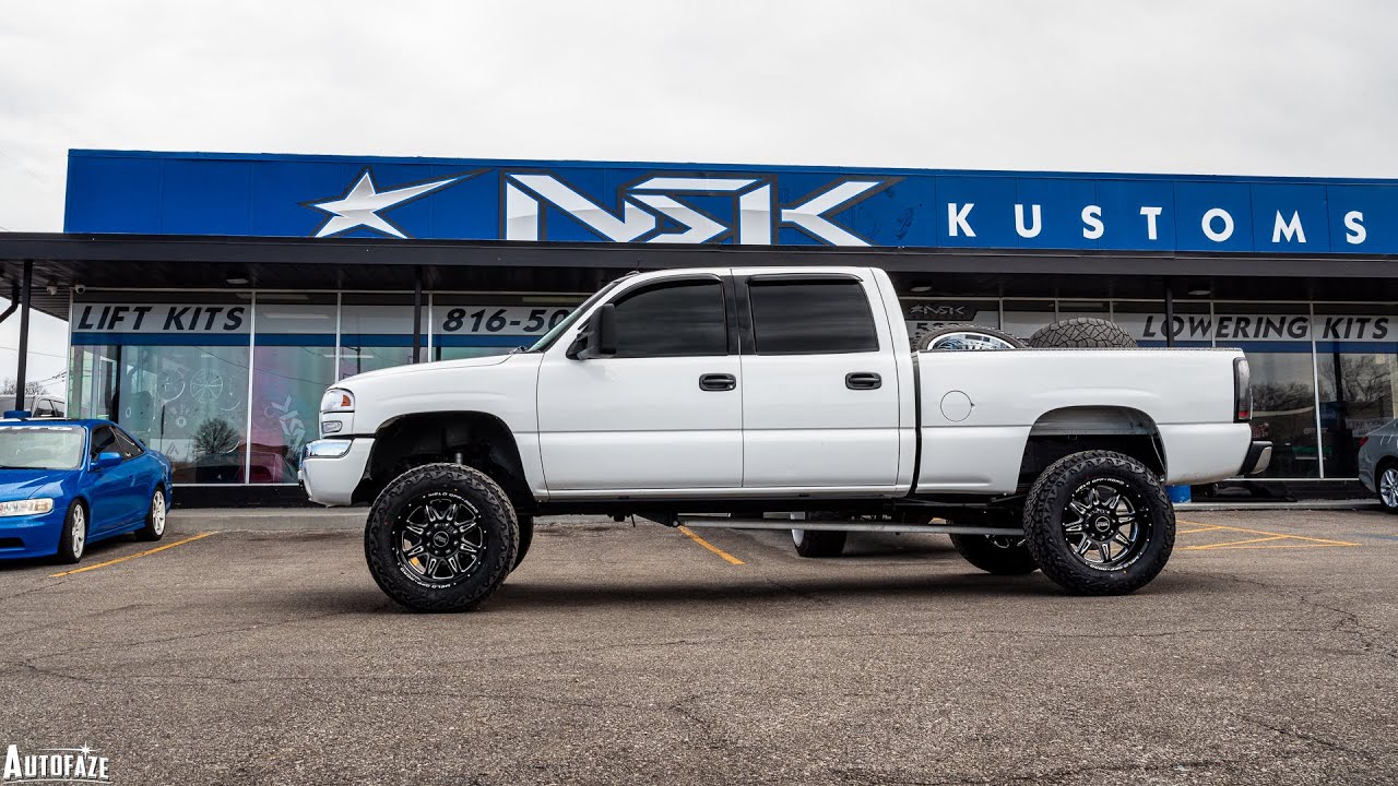 Changing the Wheels Up On Our Supercharged 2500HD!!