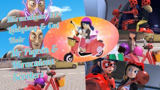 Mr Pigeon & Miraculous Scooters | Miraculous RP: Ladybug & Cat Noir