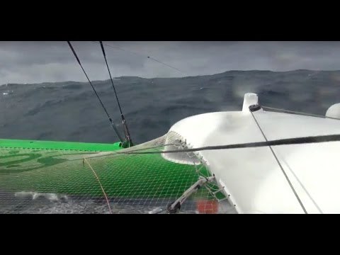 Tour du Monde Sodebo J+16 - La 6ème vidéo du bord dans les conditions extrêmes de l'Ocean Indien (sodebovoile)