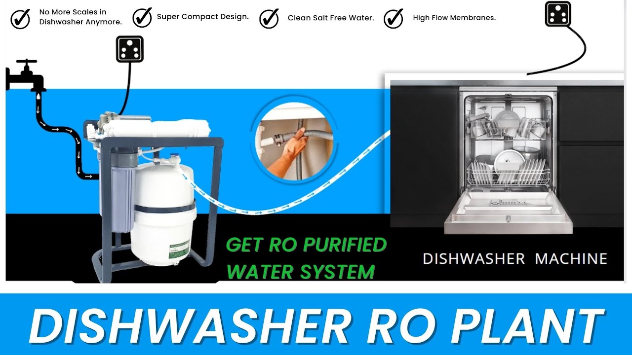 Water Sparks Dishwasher RO Plant YouTube