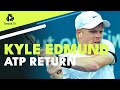 Kyle edmund  meilleurs points du retour atp contre watanuki  faits saillants de washington 2022