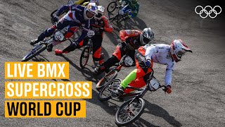LIVE BMX action from the Supercross World Cup! 🚴| Round 8
