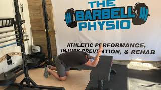 bench lat stretch