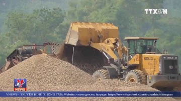 Tàu cuốc khai thác cát trái phép tại Tuyên Quang