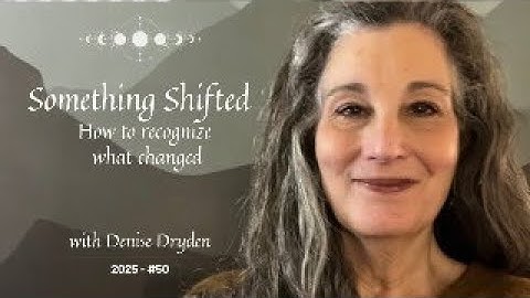 Something Shifted - How to recognize what Changed