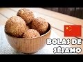 Bolas de sésamo o ajonjolí (Jian Dui, Goma Dango, Báhn Rá)