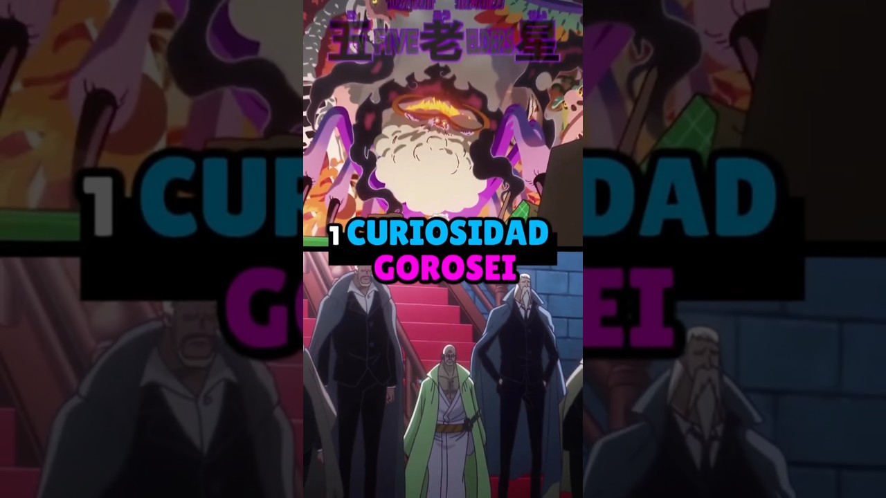¡¡+1 CURIOSIDAD para cada GOROSEI de ONE PIECE!! #OnePiece #Luffy #Anime
