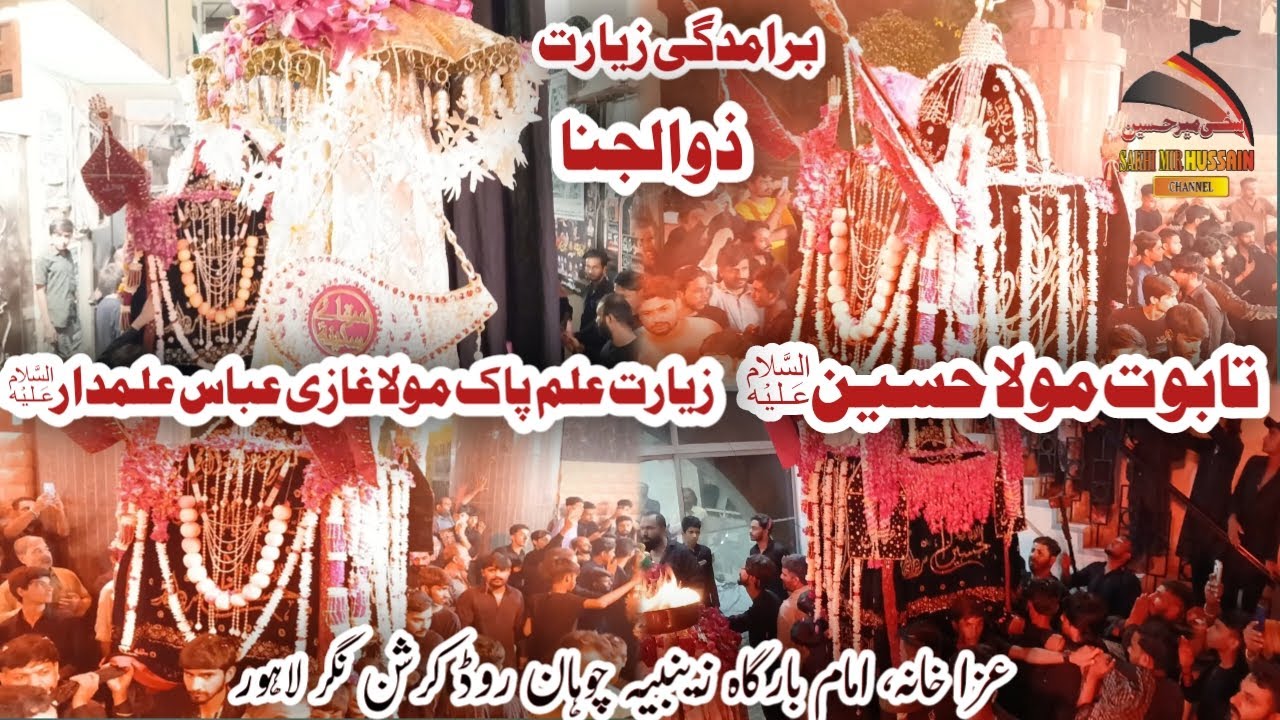 Baramdagi Ziyarat Taboot Mola Hussain A.S | Zuljana | Alam Pak Mola Abbas A.S | Sakhi Mir Hussain 