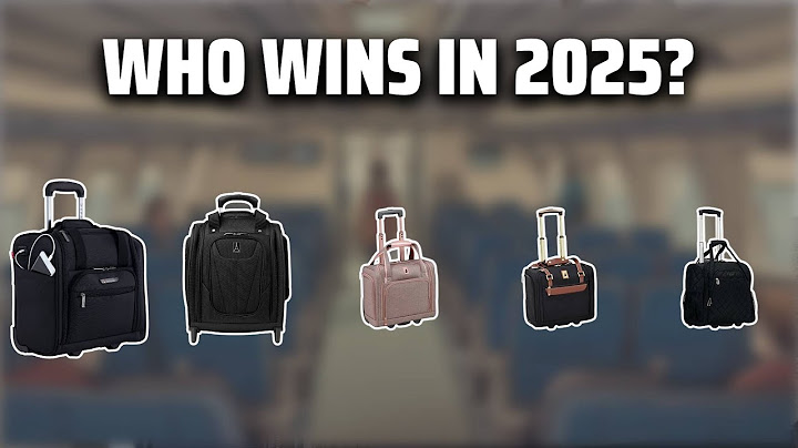 The Top 5 Best Underseat Luggage in 2025 - Must Watch Before Buying!
