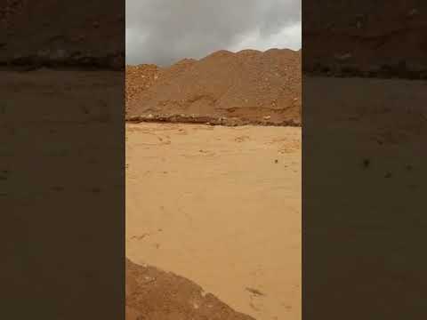 سيل الحفيره شرق القطرانة جنوب الأردن المقطع الثاني 14 3 2020
