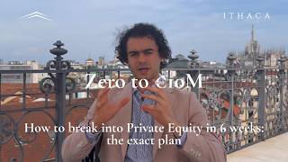 How to break into Private Equity right after university: the exact 6-week plan