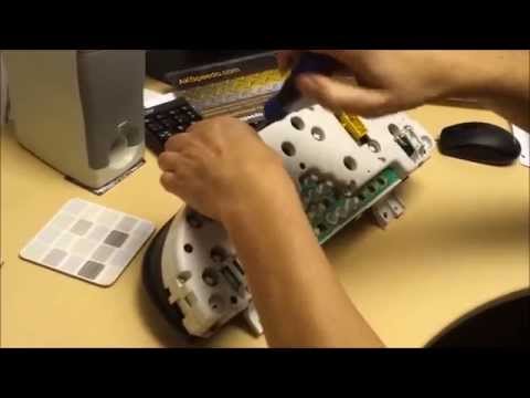 Fiat Scudo Peugeot 806 Citroen Ulysses speedometer LCD pixel repair