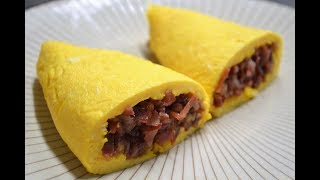 TORTILLA a la FRANCESA rellena de JAMÓN IBÉRICO by Les Truites 92,964 views 5 years ago 3 minutes, 57 seconds