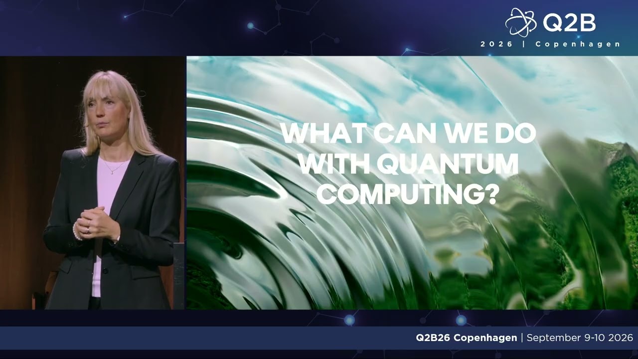 Q2B26 Copenhagen | Ebba Carbonnier, CEO, QuNorth