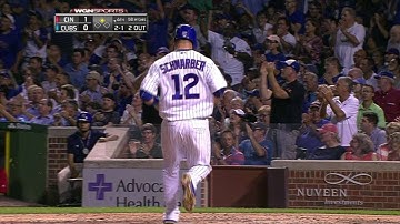 CIN@CHC: Bryant ties it up with a single in the 4th