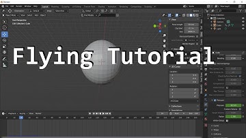 How To Make Objects FLY In Blender 2.83 Beginner Tutorial