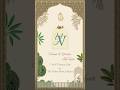 ✨Royal Indian Heritage Wedding Invitation Video 2026 👑Luxury Palace Theme Invite 💌 #shorts #trending