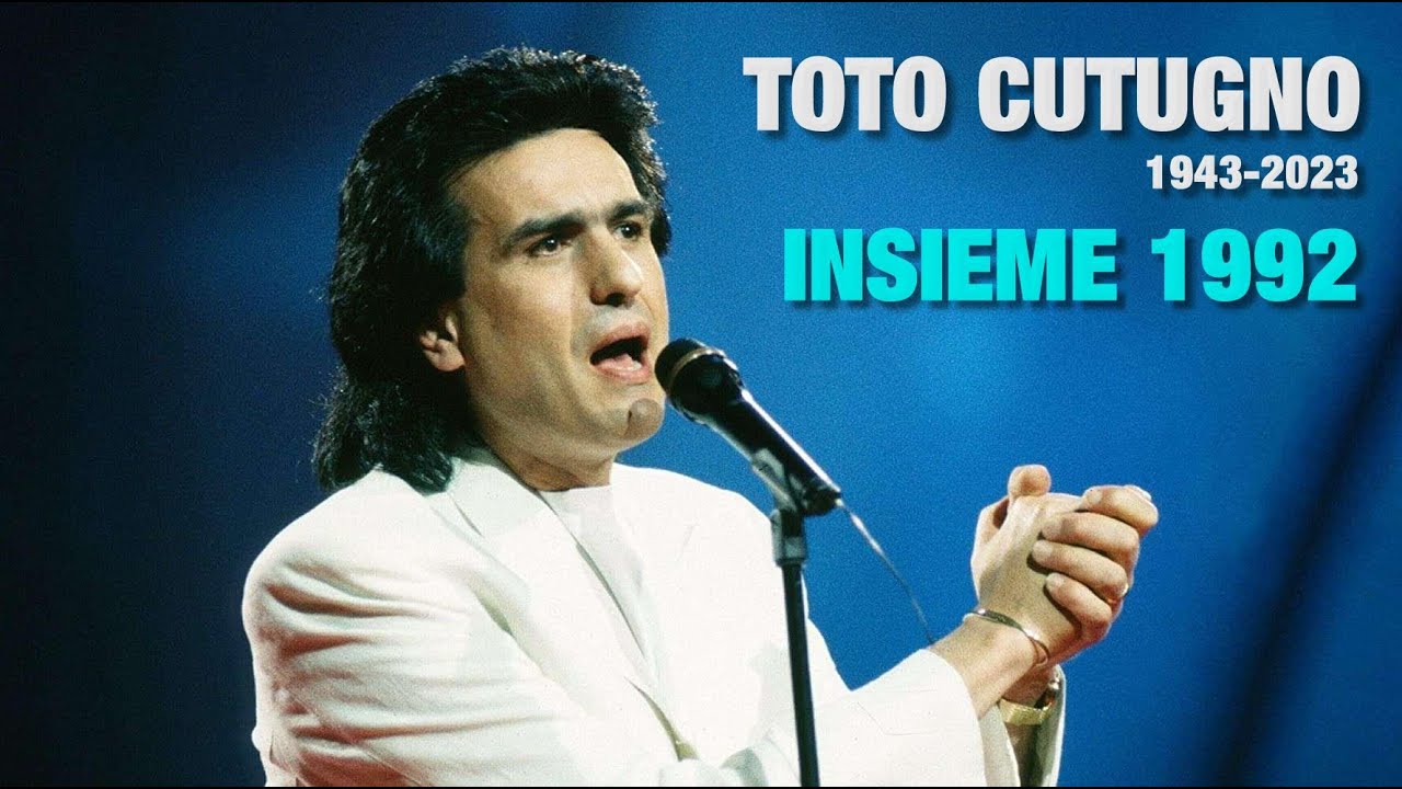 Insieme Retro: Toto Cutugno (1943-2023) - Insieme 1992 - YouTube