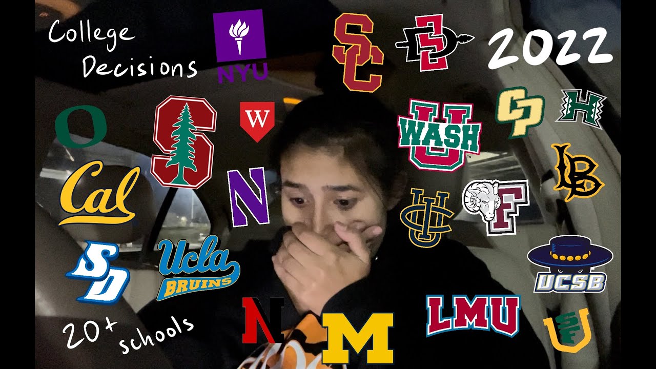 COLLEGE DECISION REACTIONS 2022 (20+ schools, Stanford, UCLA, Cal