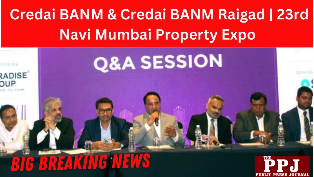 Credai BANM & Credai BANM Raigad | 23rd Navi Mumbai Property Expo 2025 