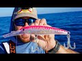 Trolling HUGE LURES for Aggressive Deep Sea Fish!