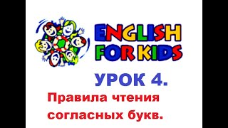 Английский для детей. Урок 4.