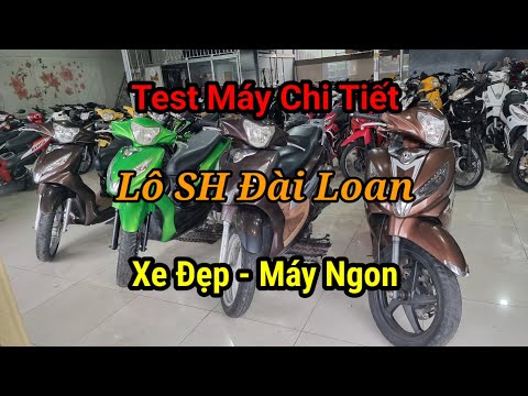 Video TEST MÁY LÔ 4 CHIẾC SH ĐÀI LOAN SYM SHARK XE ĐẸP - GIÁ... - youtube