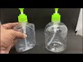 Covacs refillable empty pump plastic bottle hand wash pump liquid soap dispenser 500ml