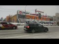 Тюмень. Обзор города (Николая Фёдорова, Широтная, Пермякова). 25.01.2022.