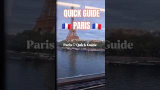 Paris 🇫🇷 Quick Guide &amp; Things to do in a day | #paris #parisdiaries