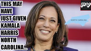 BREAKING: HUGE NEWS May Have Given Kamala Harris North Carolina... (Trump Is In TROUBLE...)