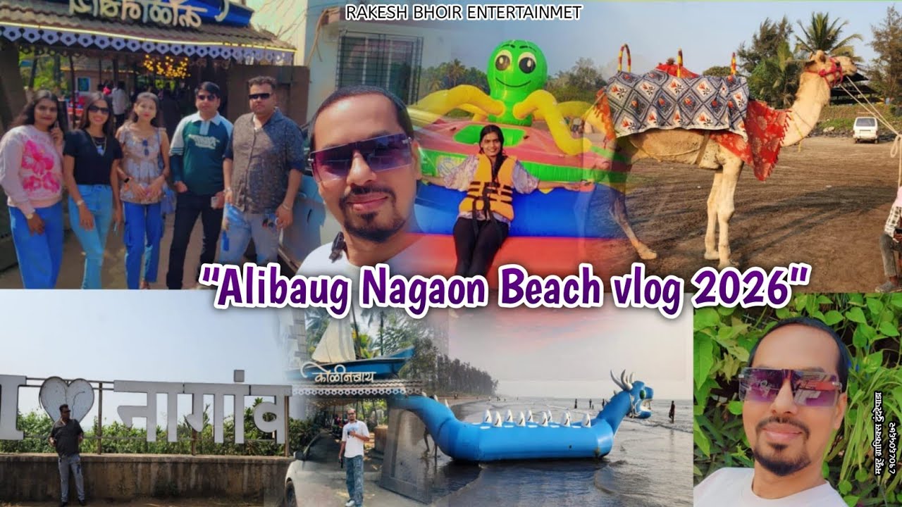“Alibaug Nagaon Beach vlog 2026”