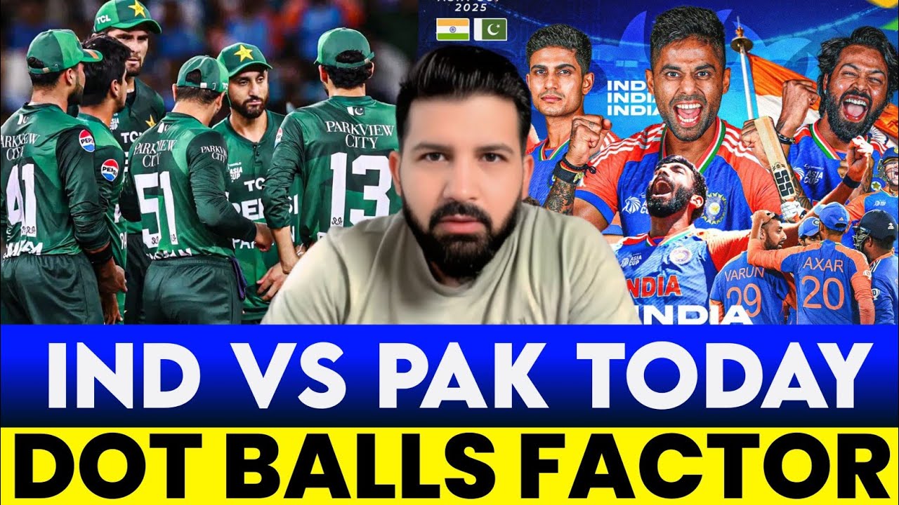 PAK vs IND | Pakistan Played 60 Dot Balls! Can Batsmen Rotate Strike vs India today in Asia Cup?