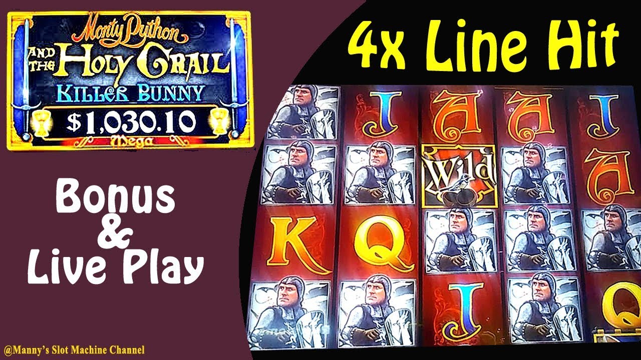 Monty Python and The Holy Greil : Killer Bunny Bonus and Free Play at Viejas Casino Alpine,CA