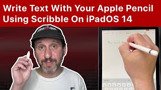 Celebrity Write Text With Your Apple Pencil Using Scribble On iPadOS 14 Net Worth
