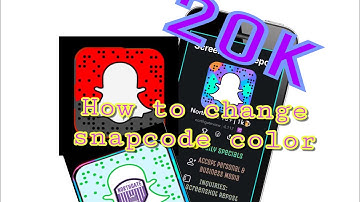 “How to Change Snapcode Color “ Get more Followers