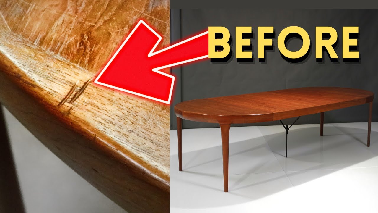 Удивительная РЕСТАВРАЦИЯ | Винтажный стол Beat up, отполированный как новый