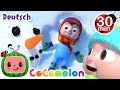 Das Winterlied | CoComelon Deutsch | Cartoons und Kinderlieder