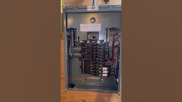 ELECTRICAL PANEL INSTALL. #oddlysatisfying #electricallife