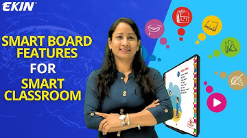 How to work on Smart digital Board with interesting & latest features  I Whiteboard Features. #ekin