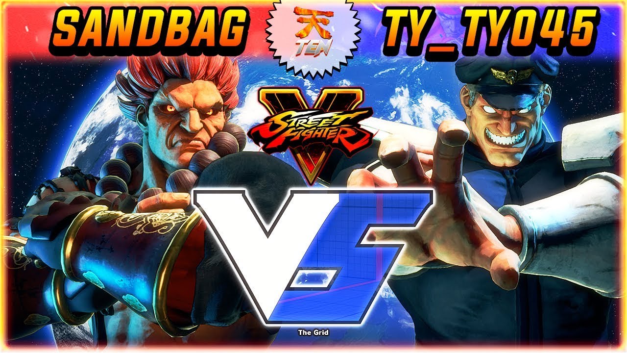 SFV/SF5 ✪ SANDBAG VS TY_TY045 (#5 BISON) | RANKED MATCH - STREET FIGHTER V
