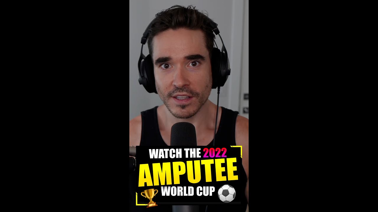 Watching the 2022 Amputee World Cup!