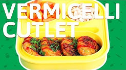 Vermicelli Cutlet with Vegetables - Healthy Snack Recipe For Tiffin Box