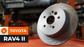 Как се сменят Воден радиатор на TOYOTA RAV 4 II (CLA2_, XA2_, ZCA2_, ACA2_) - онлайн безплатно видео