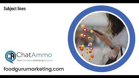 Chat Ammo For email marketing