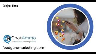 Chat Ammo For email marketing