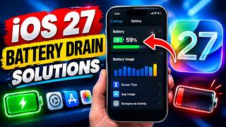 iOS 27 Is Draining Your iPhone Battery! Do This NOW