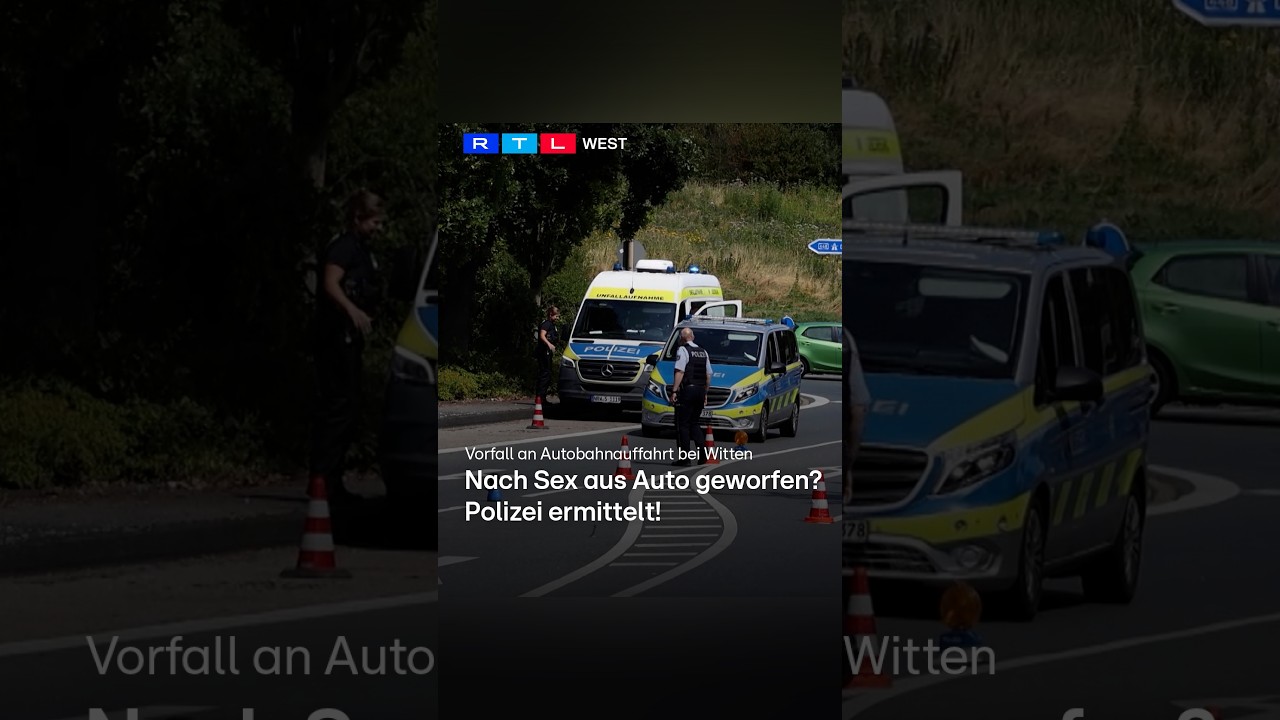 Nach Sex aus Auto geworfen? Verletzte Frau am Straßenrand bei Witten gefunden | RTL WEST