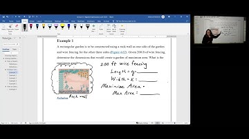 OpenStax 4.7 Optimization