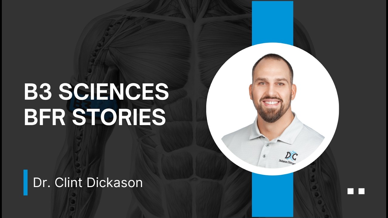 He thought his shoulder was done then 21 days later | what changed | b3 sciences